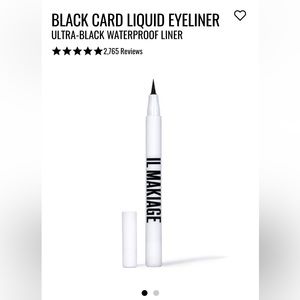 NWT ALERT! 🎊 IL MAKIAGE black waterproof liquid eyeliner! 🖤🤍